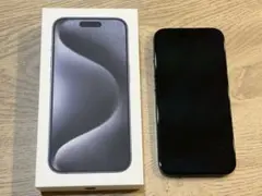 iPhone 15 Pro 128GB ブルーチタニウム（美品・箱あり）