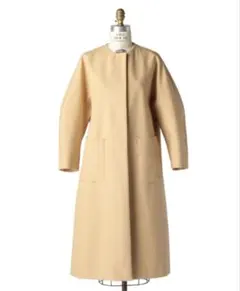 ドゥロワー Drawer 2019 ツイルカラーレスコート 36