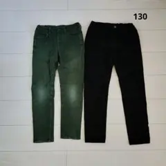 UNIQLO　ユニクロ　長ズボン　パンツ　130 2枚　まとめ売り