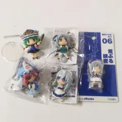 d*2様 東方Project まとめ売り ソフビミニ ストラップ キーホルダーのサムネイル