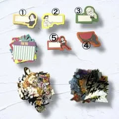 ギフトシール　ステッカー　セット　猫　メッセージカード　動物　ビジュチューン