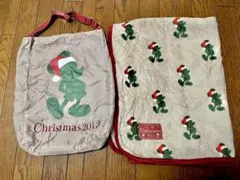 【新品未使用】東京ディズニーリゾート クリスマス ホリデー ブランケット