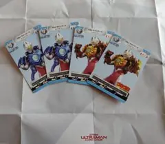 ウルトラマントレーディングカード 4枚セット