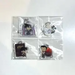 【新品】名探偵コナン　コナンカフェ　アクリルキーホルダー 4点セット