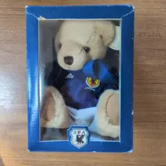 JFA ワールドカップ2002 公式ベアぬいぐるみ