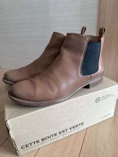 クラークス　ショートブーツ　テイラーシャイン　24.5前後