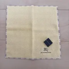 BURBERRY イエロー タオルハンカチ