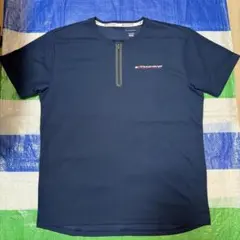 TOMMY SPORT ハーフジップ 半袖Tシャツ ネイビー XLサイズのサムネイル