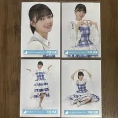 日向坂46 平尾帆夏 6回目のひな誕祭 ライブ衣装 生写真 4種コンプ