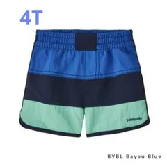【美品】パタゴニア　キッズ水着　ブルー4T