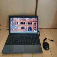 ✨ASUS✨最新Win11/爆速SSD/届いてすぐ使える/DVD/無線マウス付のサムネイル