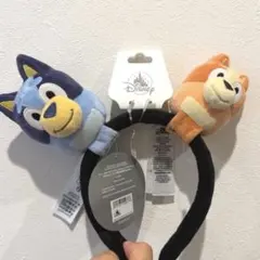 【海外ディズニー】ブルーイ・ビンゴ　カスタムカチューシャ ブルーイ ビンゴ カチューシャ ディズニー WDW DLR ブルーイ＆ビンゴ