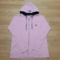 BURBERRY BLACK LABEL　ジップアップ　スウェットパーカー