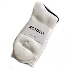 ROTOTO ロトト ホワイトソックス M(25-27cm)のサムネイル