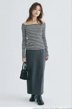 新品タグ付き☆coca ボーダーカットソー　s