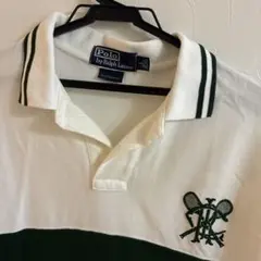 Polo by Ralph Lauren ポロシャツ ホワイト/グリーン