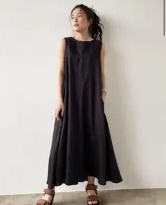 スタイルヴォイスフォー 2WAYバックリボン付きAラインワンピース