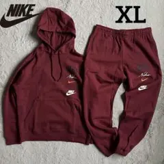 新品 NIKE ナイキ セットアップ ワインレッド パーカー 上下セット XXL 2025年最新】ナイキパーカー上下の人気アイテム - メルカリ