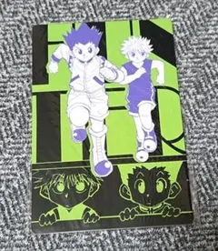 HUNTER×HUNTER 　海外限定漫画特典　キャラカード　中国　キルア　ゴン