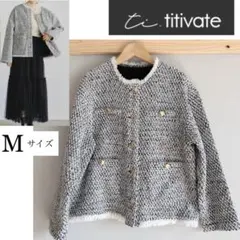titivateツイードフォーマルジャケットM