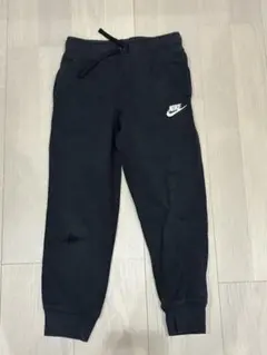 ★ユーズド★NIKE スウェットズボン ブラック 130センチ