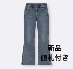 スリムフレアジーンズ+EC(丈長め78.0) 65 BLUE