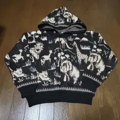 レディース　トップス　ブラウス　フード付き　ニット　セーター　トレーナー　古着