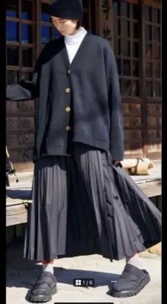 nagonstans waterrepellent pleats skirt