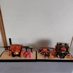 伝統的な雛人形セット