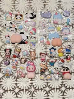 おしりモチーフのステッカーおすそ分けセット