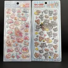 正規品プチドロップシール　トムジェリ　カービィ