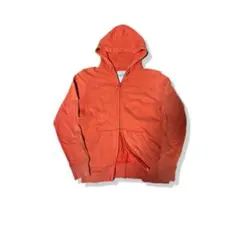 00s OLD UNIQLO ダブルジップ スウェットパーカー 短丈 Y2K