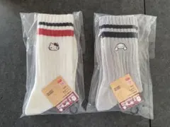 ★２４時間以内発送可能★サンリオユニクロヒートテックソックス
