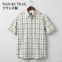 希少★フランス製 ピンクハウス 半袖チェックシャツ M Y2K マルチカラーのサムネイル