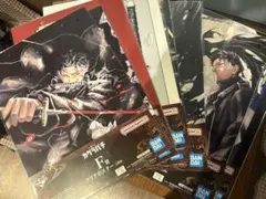 カグラバチ 이치방쿠지 F賞 クリアポスター9枚セット