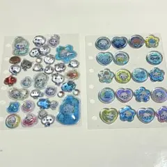 あわわちゃん ドロップシール おはじきシール