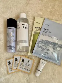 化粧水、美容液、パック