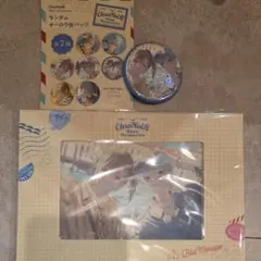 ChroNoiR アクリルフレーム＆缶バッジ 叶 葛葉 にじさんじ