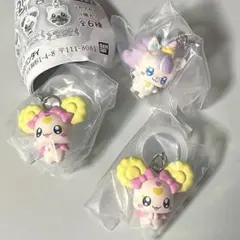 ぷちきゅあ　きゃんでぃ2個　にこ1個 キャンディプリキュア めじるしアクセサリー