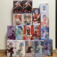 Re:ゼロから始める異世界生活 レム、ラム 美少女フィギュア １７点 まとめ売り