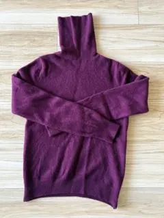 カシミヤタートルネックセーター　ユニクロ