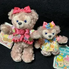 ディズニーシー★シェリーメイ★ぬいぐるみバッジ＆ぬいぐるみストラップ★ヴォヤッジ
