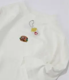 ウェンディーズ ear PAPILLONNER ハンバーガーTシャツのサムネイル