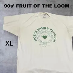 90sグランジアUSA企画シングルステッチフルーツオブザルームグッドプリントXL