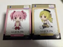 魔法少女まどか☆マギカ 鹿目まどか　巴 マミ ぺたっとおすわりフィギュア