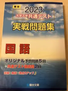 2023 大学入学共通テスト 実戦問題集 国語