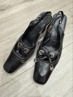 プラダ　PRADA パンプス　ブラックのサムネイル