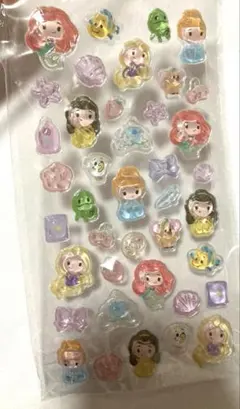 ディズニープリンセスシール