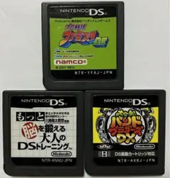 動作確認済】 DS ソフト 3本まとめ売り ファミスタ バンドブラザーズ 他
