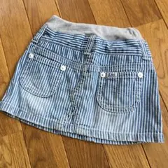 Lee ヒッコリーデニムスカート　100